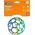 Oball OBALL classic ball, blue/green, 12288