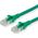 Καλώδιο Patch Roline ROLINE - RJ-45 (M) σε RJ-45 (M) - 50 cm - SFTP, PiMF - CAT 6 - χωρίς αλογόνα, διαμορφωμένο, πολύκλωνο - πράσινο (21.15.2630)