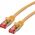 Καλώδιο Patch Roline ROLINE - RJ-45 (Α) σε RJ-45 (Α) - 5 μ - SFTP, PiMF - CAT 6 - χωρίς αλογόνα, διαμορφωμένο, πλεκτό - κίτρινο (21.15.2625)