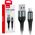 Kabel USB AMiO Kabel do ładowania usb-a - lightning iphone 3a 100cm fulllink amio-03913