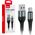 Kabel USB AMiO Kabel do ładowania usb-a - usb-c 3a 100cm fulllink amio-03911