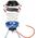 Campingaz Campingaz Party Grill 400 Caravan Connect gas cooker, gas grill (black/blue, 30mbar, with caravan connection, model 2023)
