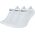Nike Nike Everyday Cushion No Show 3Pak skarpety niskie 100 : Rozmiar - 42 - 46 (SX7673-100) - 14129_175139
