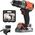 Black&Decker Akku-Schlagbohrschr. 18V 2Ah. Kof BCD383D1XK