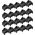 InLine InLine® RJ45 port blocker, 20 blocker refill pack, black