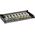 InLine InLine® Patch panel Cat.6A 0.5U 8-port, table/wall mounting, black RAL9005