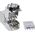 InLine InLine® Keystone RJ45 jack slim, SNAP-In, Cat.6A, integrated cable tie