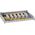 InLine InLine® Patch panel Cat.6A 0.5U 6-port, for table/wall/rail, with dust protection, grey