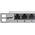 InLine InLine® 10" patch panel Cat.6A 0.5U 12-port, with dust protection, grey