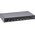 InLine InLine® Patch panel Cat.6A 0.5U 8-port, for table/wall/rail, with dust protection, black