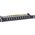 InLine InLine® 10" patch panel Cat.6A 0.5U 12-port, with dust protection, black