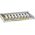 InLine InLine® Patch panel Cat.6A 0.5U 8-port, for table/wall/rail, with dust protection, grey