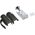 InLine InLine® crimp plugs Cat.6A RJ45 shielded, with bend protection and insertion guide, black, 100pcs. pack