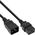 Kabel zasilający InLine InLine® Power cable C19 to C20 3-pin IEC male to female black 7.5m
