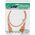 Kabel zasilający InLine InLine® Power cable extension, C13 to C14, orange, 0.5m