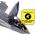 DC Comics Black Adam Juodas ADAM kosminis laivas su Juodas Adam ir Hawkman figūrėlėmis, 6064871