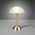 Lampa stołowa DELIGHT Trio RL Pilz II R59261008 lampa stołowa lampka 1x40W E14 mosiądz/biała