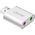 Adapter AV InLine INLINE USB Audio Soundadapter Mini Aluminium Gehaeuse