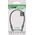 InLine InLine® Patch cable armoured, U/FTP, Cat.6A, black, 0.5m