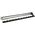 InLine InLine® Patch panel 24-way, Keystone empty panel Patch panel, 19", 1U, black RAL9005