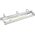 InLine InLine® Patch panel Cat.6A 16-way, with 3 brackets, 16 keystones, 19", 1U, grey