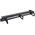 InLine InLine® 16-way patch panel, Keystone empty panel with 3 brackets, 19", 1U black