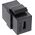Adapter USB InLine InLine® USB 3.1 Snap-In module, USB-C F/F, black housing