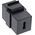 Adapter USB InLine InLine® USB 3.1 Snap-In module, USB-C F/F, black housing