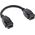 Adapter AV InLine InLine® HDMI 2x Keystone cable 4K/60Hz, HDMI A female/female, black, 0.2m