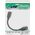 Adapter AV InLine InLine® HDMI 2x Keystone cable 4K/60Hz, HDMI A female/female, black, 0.2m