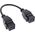 Adapter USB InLine InLine® USB 3.2 Gen1 2x keystone adapter cable, 2x USB A keystone socket, 0.2m