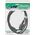Kabel zasilający InLine InLine® Power cable, England plug to 3pin IEC C13, black, H05VV-F, 3x0.75mm², 0,5m
