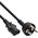 Kabel zasilający InLine InLine® Denmark power cable, black, 3m