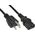 Kabel zasilający InLine InLine® Power cable, power plug USA to 3pin IEC C13 connector, black, 5.0m