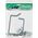 Organizer InLine InLine® Cable bracket, metal, 40x50mm black