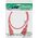 Kabel zasilający InLine InLine® Power cable extension, C13 to C14, red, 0.75m