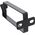 Organizer InLine InLine® Cable bracket, metal, 40x80mm black