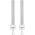 InLine InLine® Slatwall mounting columns aluminium, for table mounting Panel, set of 2
