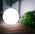 GreenBlue Solarna lampa ogrodowa kula LED GB123 biała