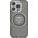 Guess IML Metal Mountain Logo MagSafe case for iPhone 16 Pro Max black