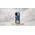 Etui Guess Grained Printed Flower         Pattern MagSafe do iPhone 16 Pro Max niebieski
