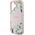 Etui Guess Grained Printed Flower         Pattern MagSafe do iPhone 16 różowy