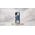 Etui Guess Grained Printed Flower         Pattern MagSafe do iPhone 16 niebieski