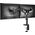 Neomounts Uchwyt biurkowy na 2 monitory 17" - 27" (DS70-750BL2)