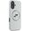 Etui Karl Lagerfeld Silicone Double       Heads And Circle MagSafe do iPhone 16 beżowy