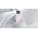 Etui Karl Lagerfeld Silicone Shadow       Metal Initial MagSafe do iPhone 15 Pro różowy