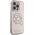 Etui Karl Lagerfeld IML Rhinestones Karl  Head do iPhone 16 Pro Max różowy