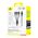 Baseus Ultra-Fast One-for-Three Fast Charging Cable USB-A to M+L+C 3.5A 0.8m Cosmic Black 6932172679590