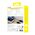 Baseus Ultra-Fast One-for-Three Fast Charging Cable USB-A to M+L+C 3.5A 0.8m Cosmic Black 6932172679590