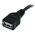 Kabel USB StarTech USB-A - USB-A 0.9 m Czarny (USBEXTAA3BK)